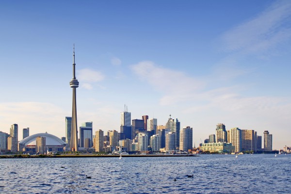 View Toronto from Toronto Island by zoltanduray
